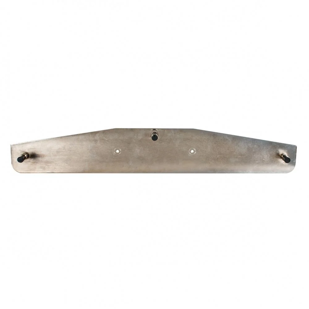 Chrome Bottom Weight with Oval Skulls Emblem - Image 2