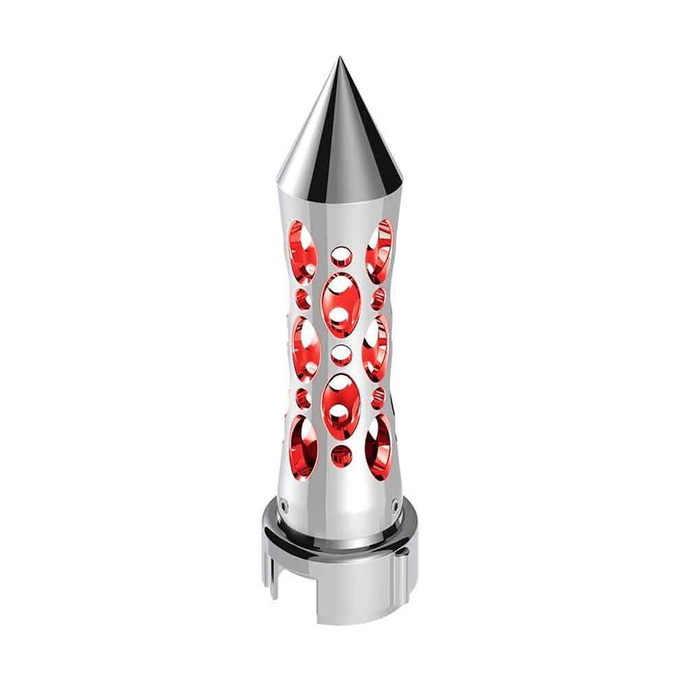 Chrome Daytona Spike 13/15/18 Gearshift Knob with LED - Image 2