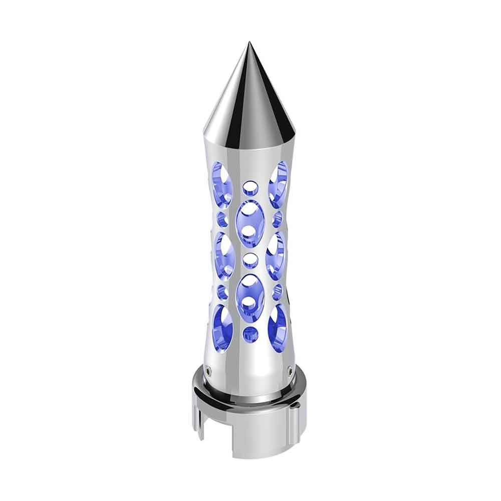 Chrome Daytona Spike 13/15/18 Gearshift Knob with LED - Image 3