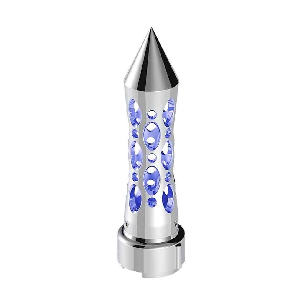 Chrome Daytona Spike 9/10 Gearshift Knob with LED - Image 3
