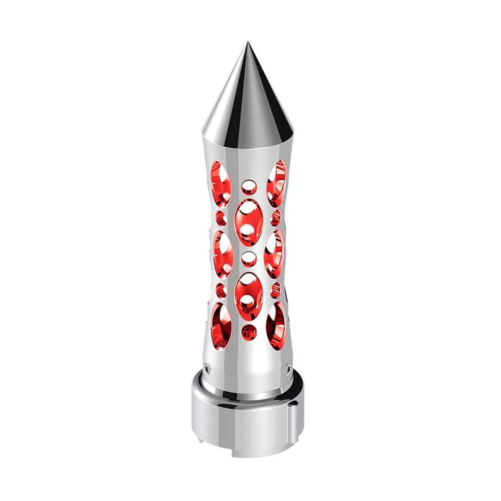 Chrome Daytona Spike 9/10 Gearshift Knob with LED - Image 8