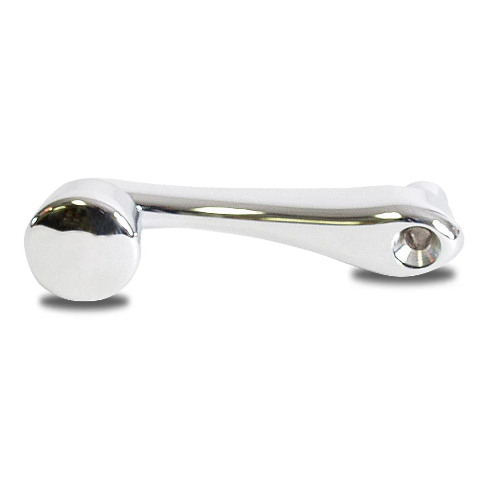 Chrome Die-Cast Window Crank for Square Shaft