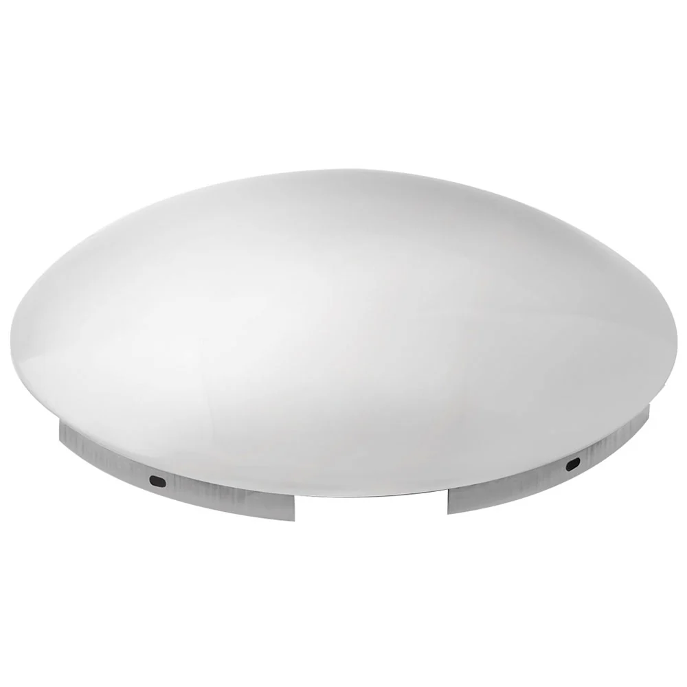 Chrome Dome Front Hubcap, 5 Notch, 7/16" Lip