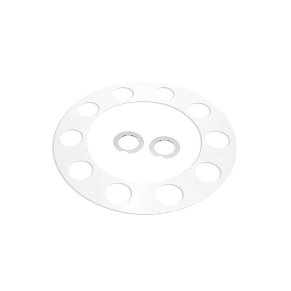 Chrome Dome Rear Axle Cover With 33mm Standard Style Push-On Nut Covers - Image 6