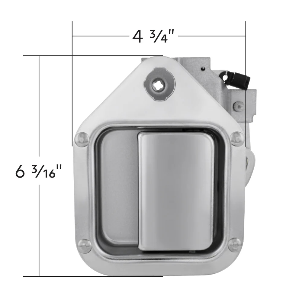 Chrome Exterior Handle for 1982-2006 KW W900/T800/T600 - Image 5