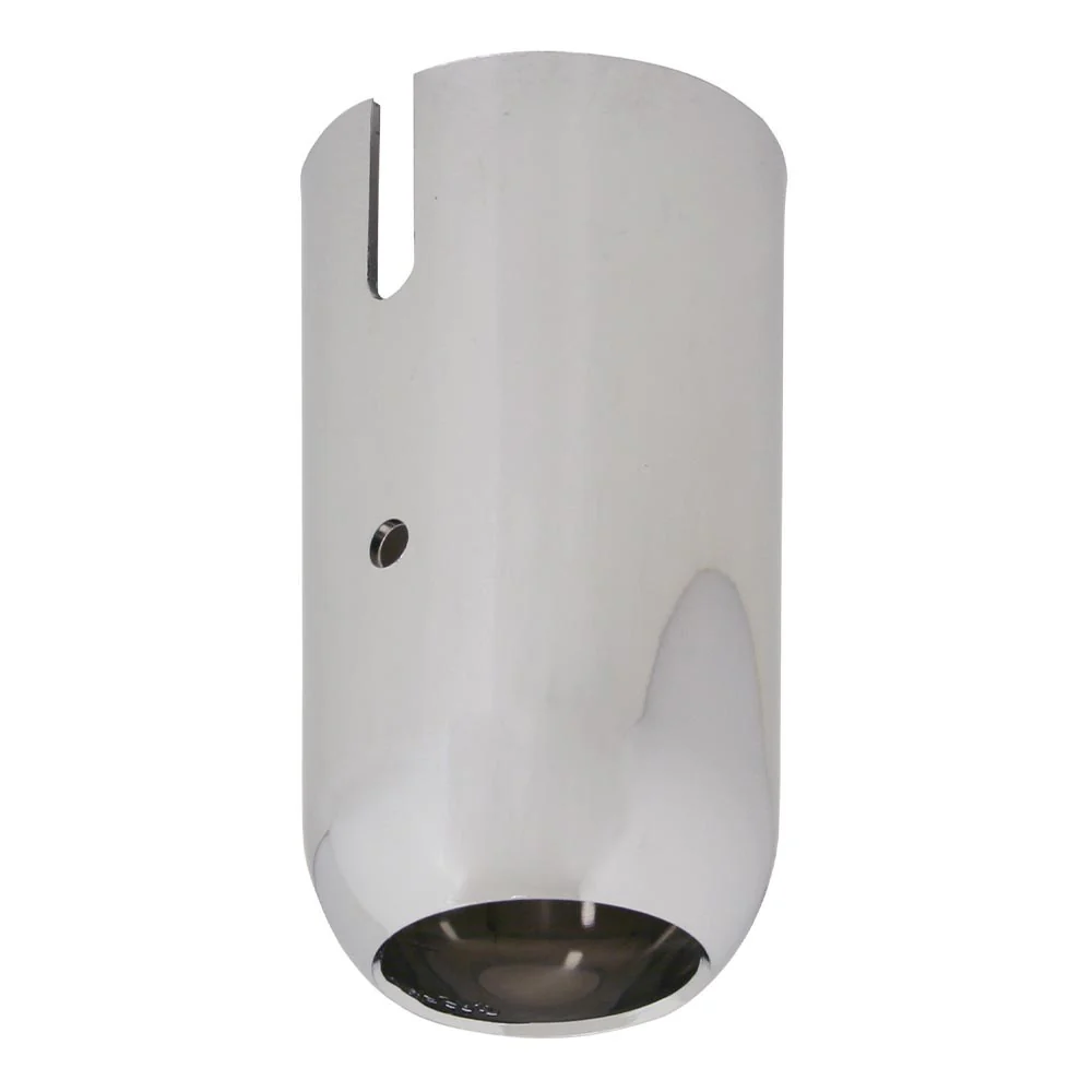 Chrome Gearshift Base Cover with Curved Bottom