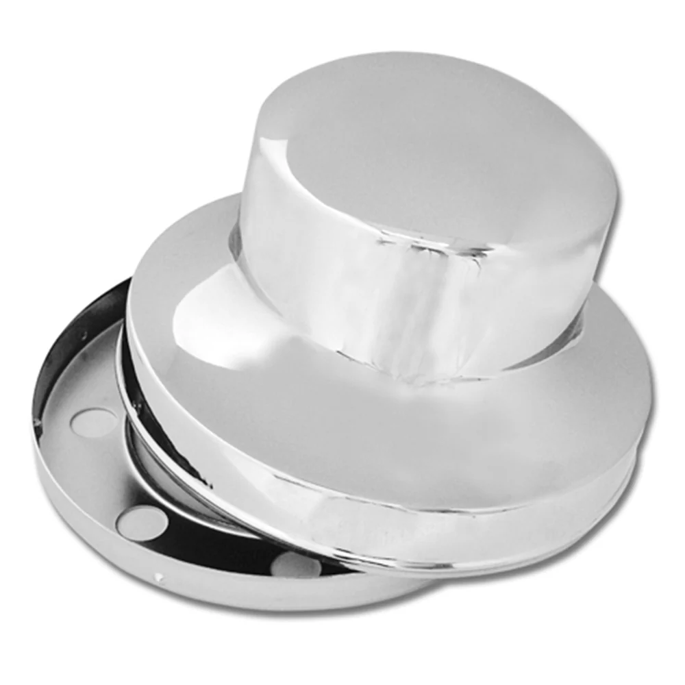 Chrome Hide-Away Rear Axle Cover Unimount 10 Lug