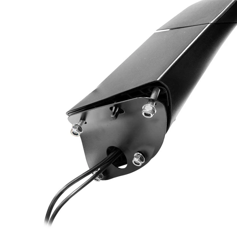 Chrome Hood Mirror with Sequential LED Turn Signal for 2018+ Volvo VNL - Image 6