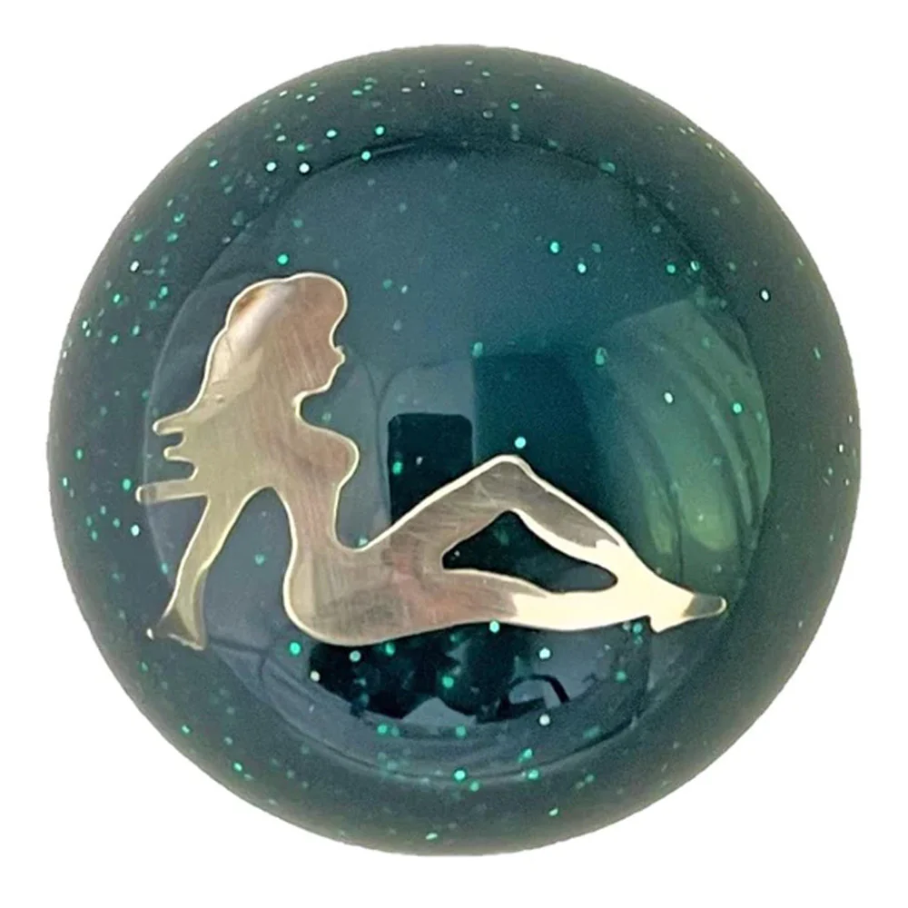 Chrome Lady Glitter Air Brake Knob - Image 10