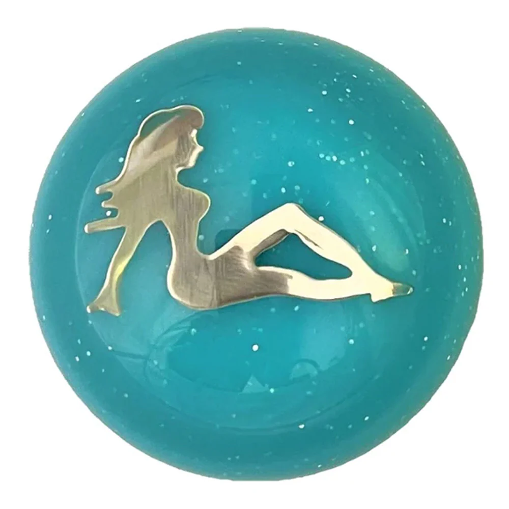 Chrome Lady Glitter Air Brake Knob - Image 9