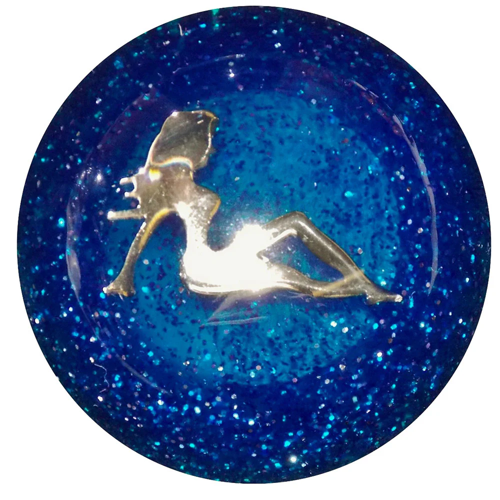 Chrome Lady Glitter Shifter Knob - Image 4