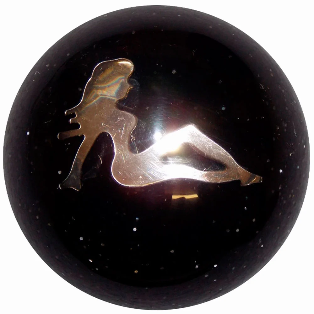 Chrome Lady Glitter Shifter Knob - Image 5