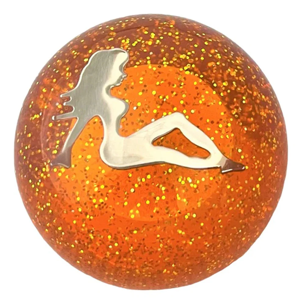 Chrome Lady Glitter Shifter Knob - Image 6