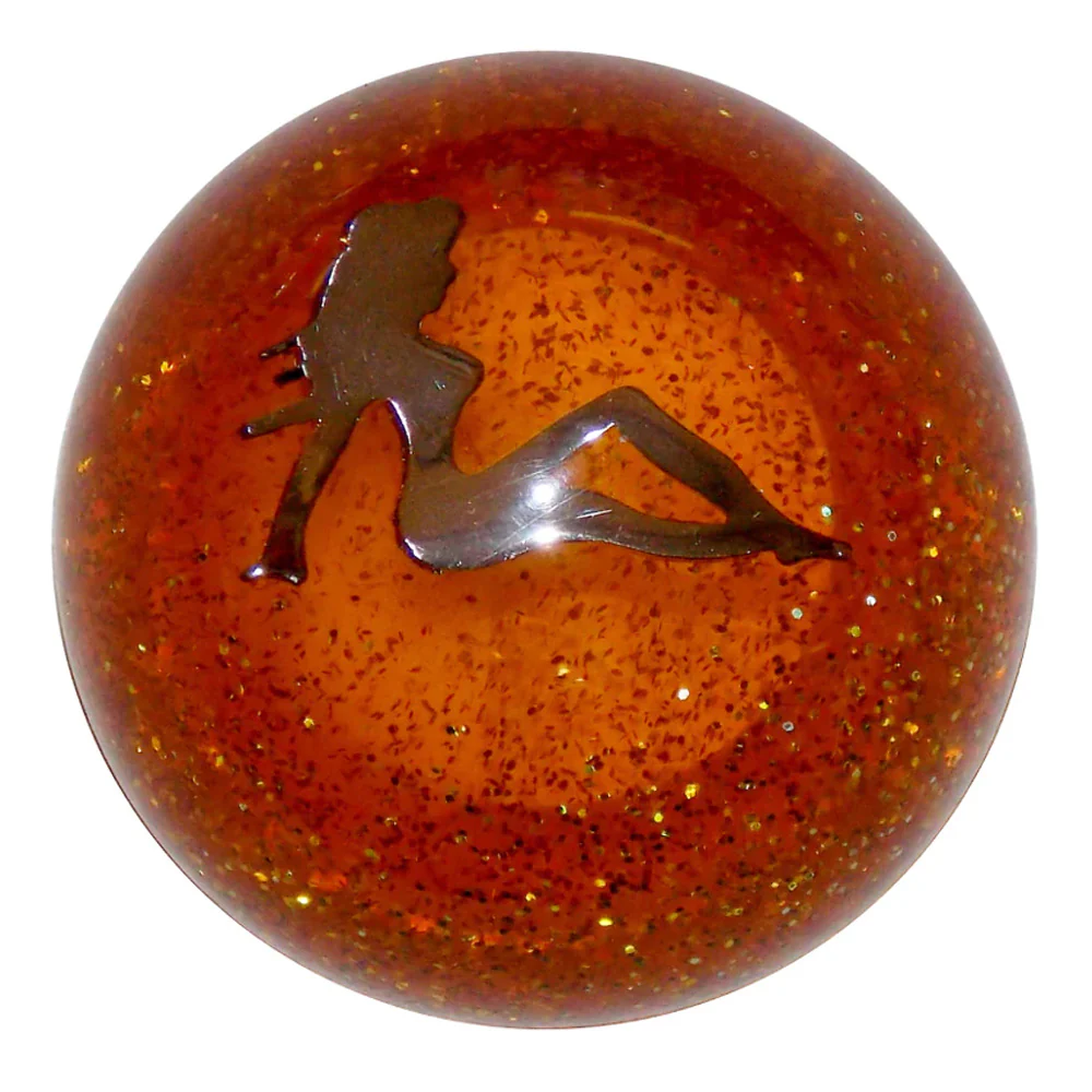 Chrome Lady Glitter Shifter Knob - Image 7