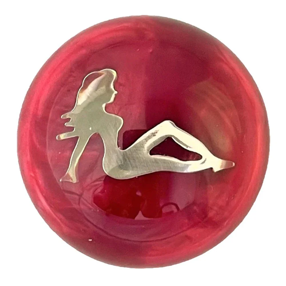 Chrome Lady Pearl Shifter Knob - Image 3