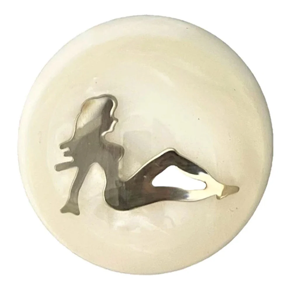 Chrome Lady Pearl Shifter Knob - Image 4