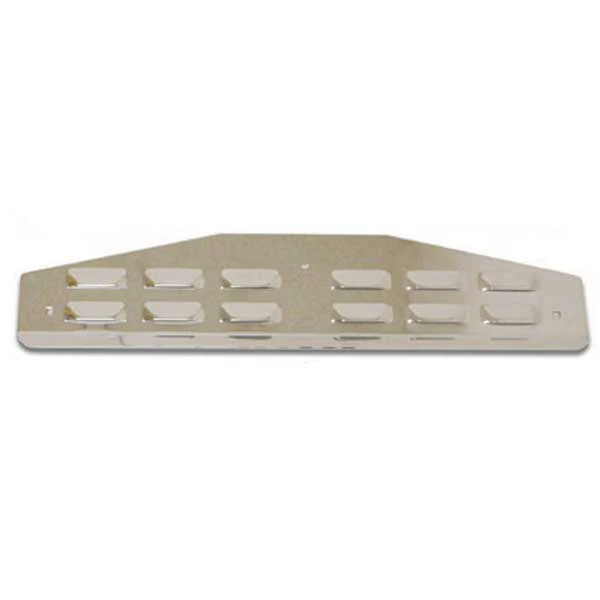 Chrome Louvered Mud Flap Weight 24" x 5" (EA)