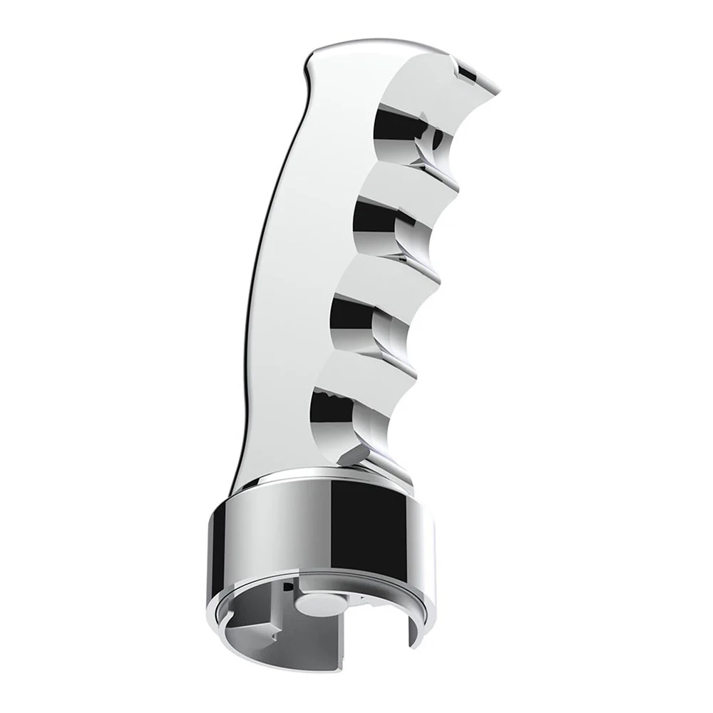 Chrome Pistol Grip Shifter Knob with 13/15/18 Speed Adapter - Image 5