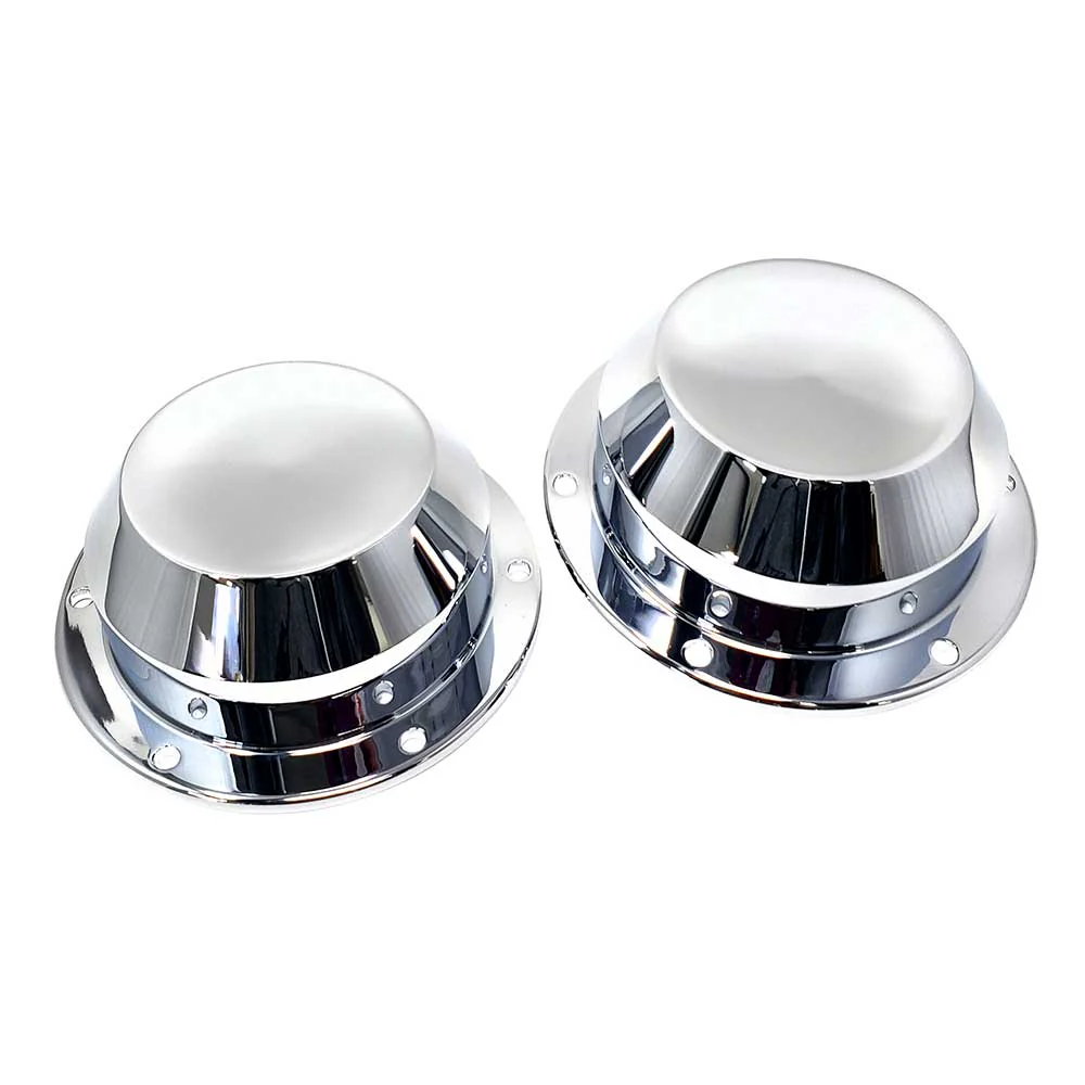Chrome Plated Billet Aluminum Non-Vented Trailer Grease Hubs