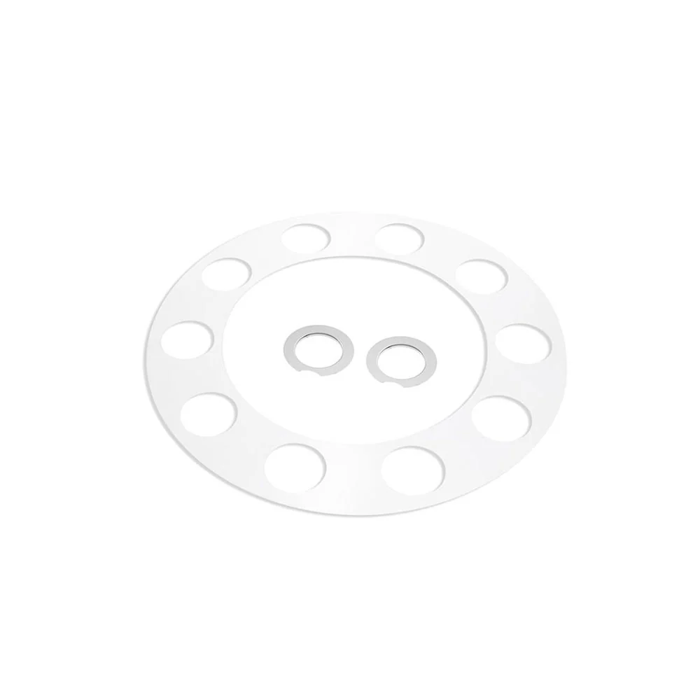 Chrome Pointed Rear Axle Cover With 33mm Standard Style Push-On Nut Covers - Image 5