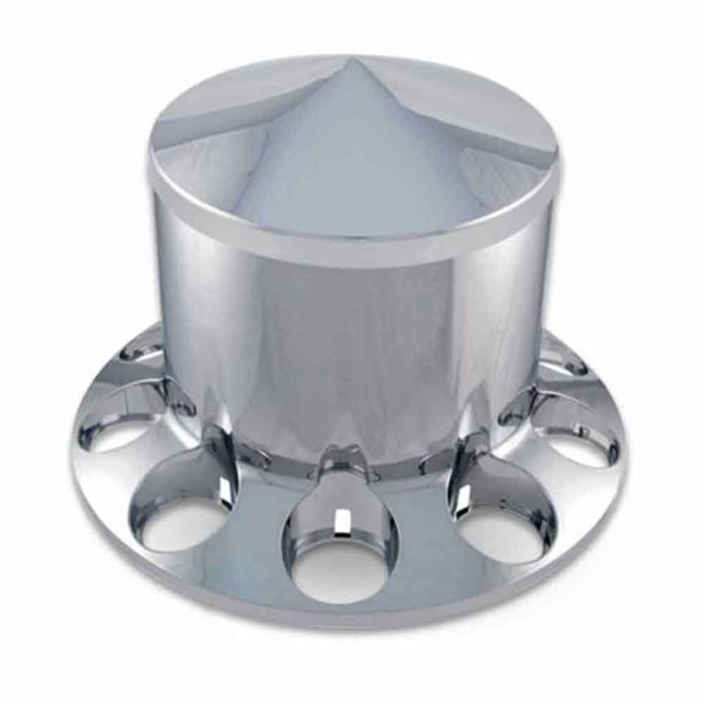 Chrome Rear Pointed Axle Cover