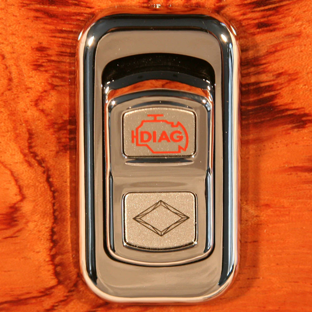 Chrome Rocker Switch Actuator Buttons with LED for Peterbilt - Image 13