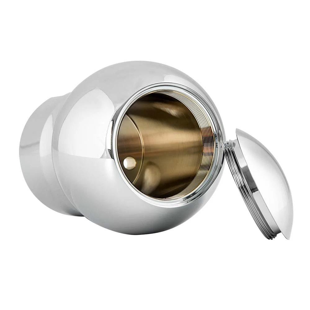 Chrome Round 13/18 Speed Gearshift Knob - Image 2