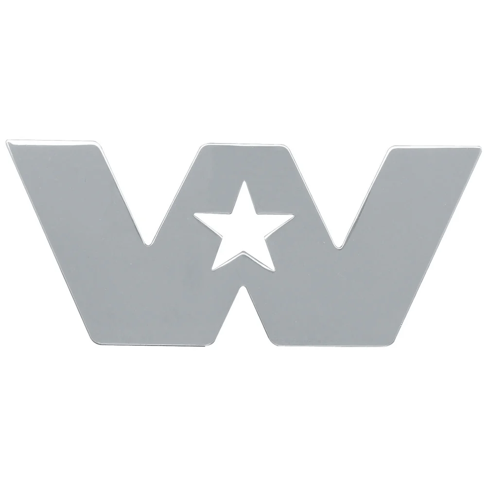 Chrome Small Western Star Cut Out Stud Mount - Image 2