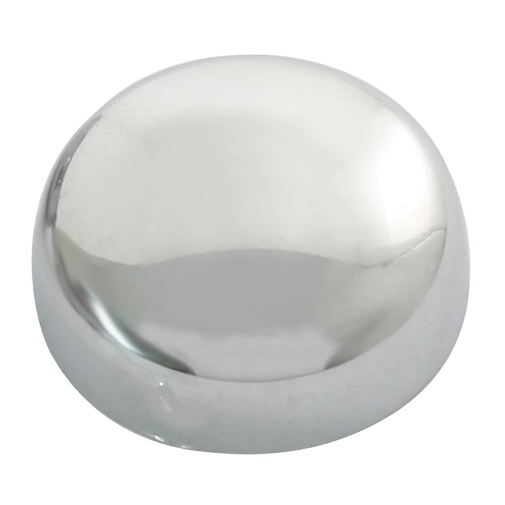 Chrome Snap-On Cover for 6/8 Screws 10PK - Image 2