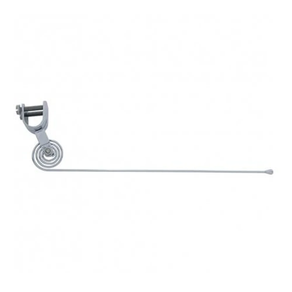 Chrome Vintage Curb Feelers with Adjustable Angle - 2 Pack