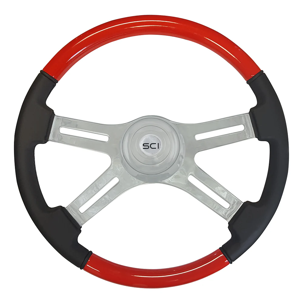 Classic Combo Viper Red Steering Wheel