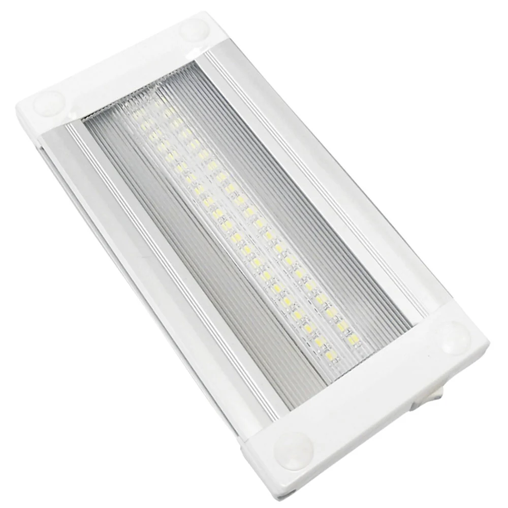 Clear Grooved Rectangle Interior Light