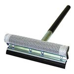 Deluxe 8" Metal Squeegee with Black Wood Handle