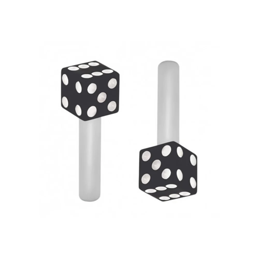 Dice Door Lock Knobs 2PK - Image 3