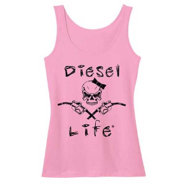 Diesel Life Pink Tank Top