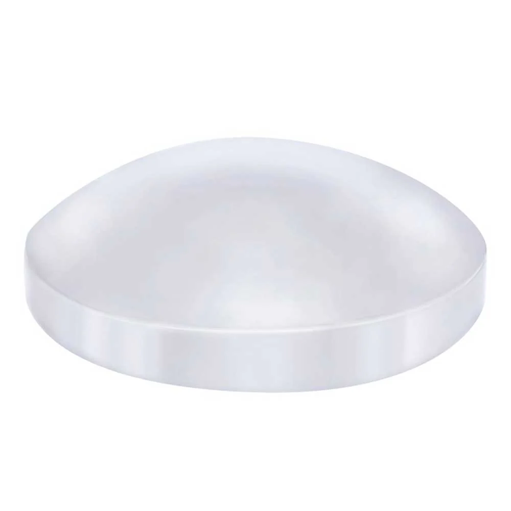 Dome Polished Stainless Steel Rear Hubcaps - Image 3