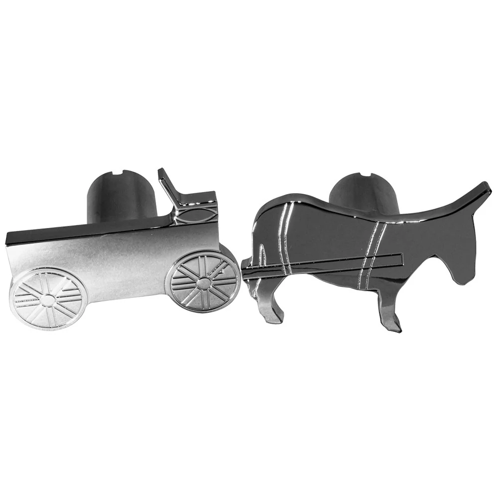 Donkey and Cart Shaped Air Valve Knobs