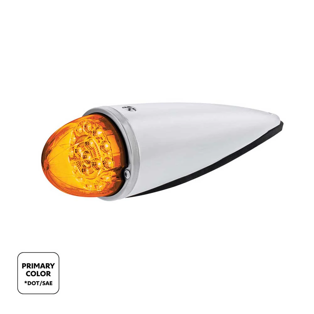 Double Fury 17 LED Dual Function Watermelon Torpedo Cab Light w/ Clear Lens - Image 5