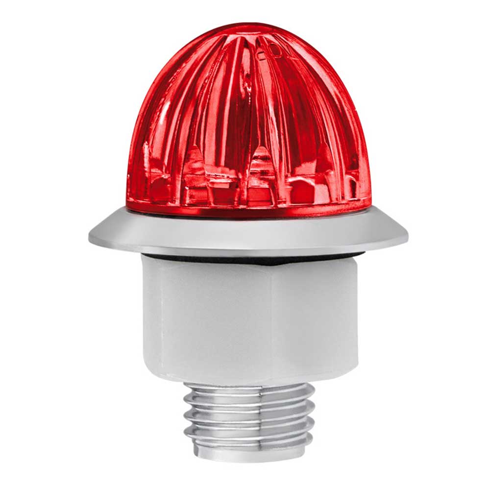 Double Fury Mini Watermelon Red, White 2 LED Light with Clear Lens - Image 5