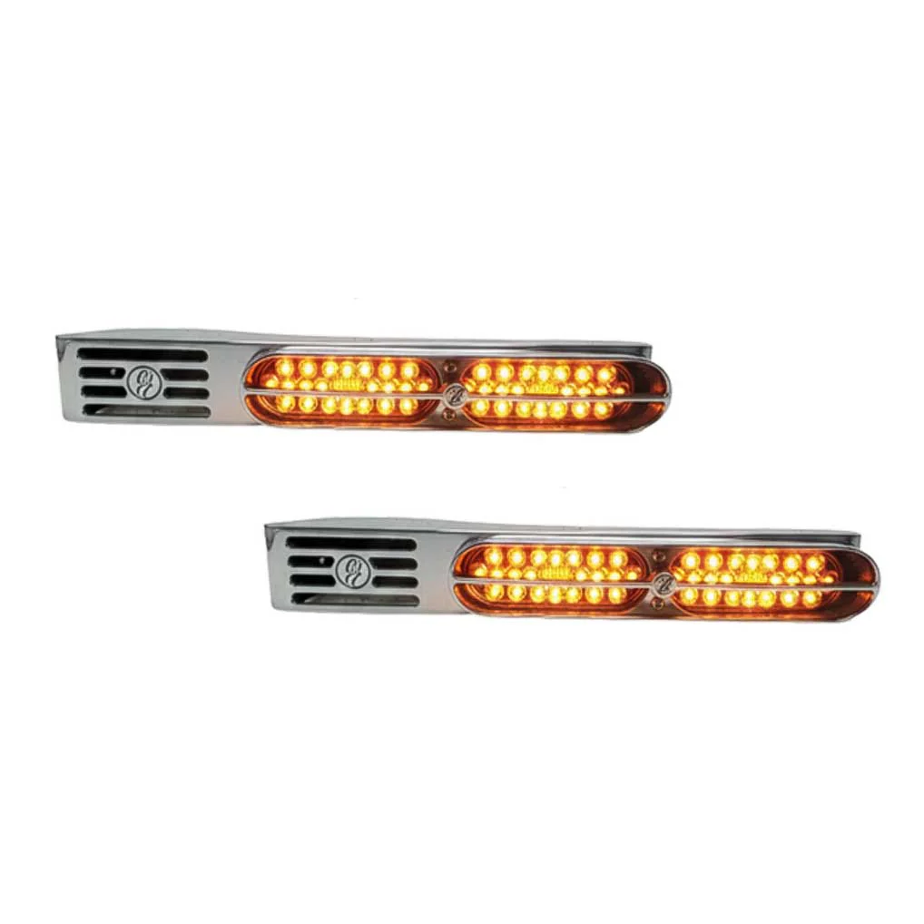 Double JJ Lo Pro Peterbilt 389 Blinker Bars - Image 2