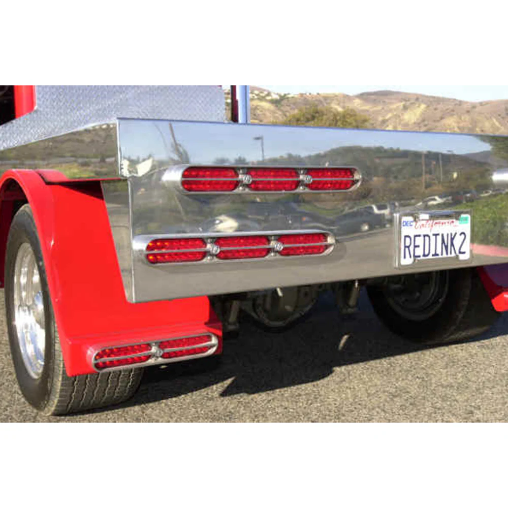 Double JJ Peterbilt Two Light Grill - Image 2