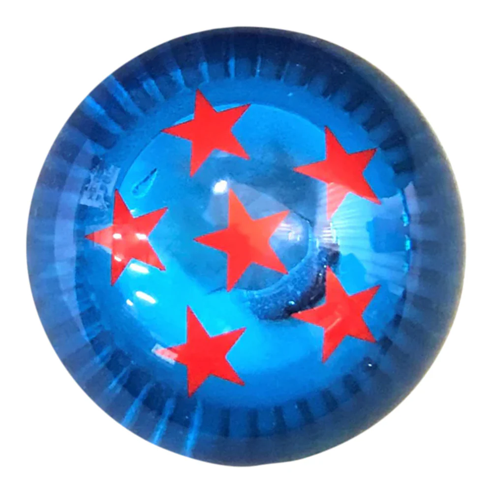 Dragon Ball Z Blue 6 Red Stars Shifter Knob