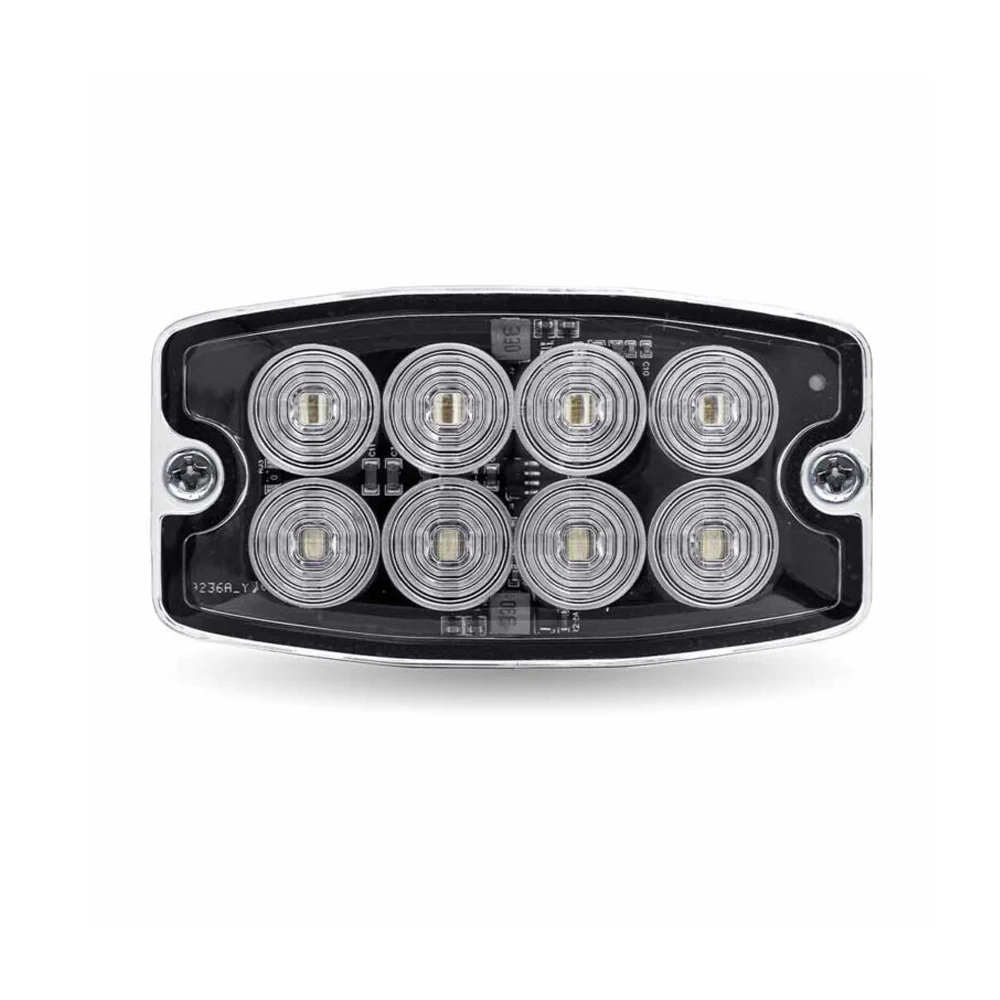 Dual Color Directional LED Eight Diode Slim Surface Strobe Light - Image 4