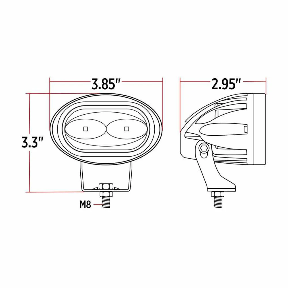 Dual Color Heavy Duty LED Work Light - Image 4