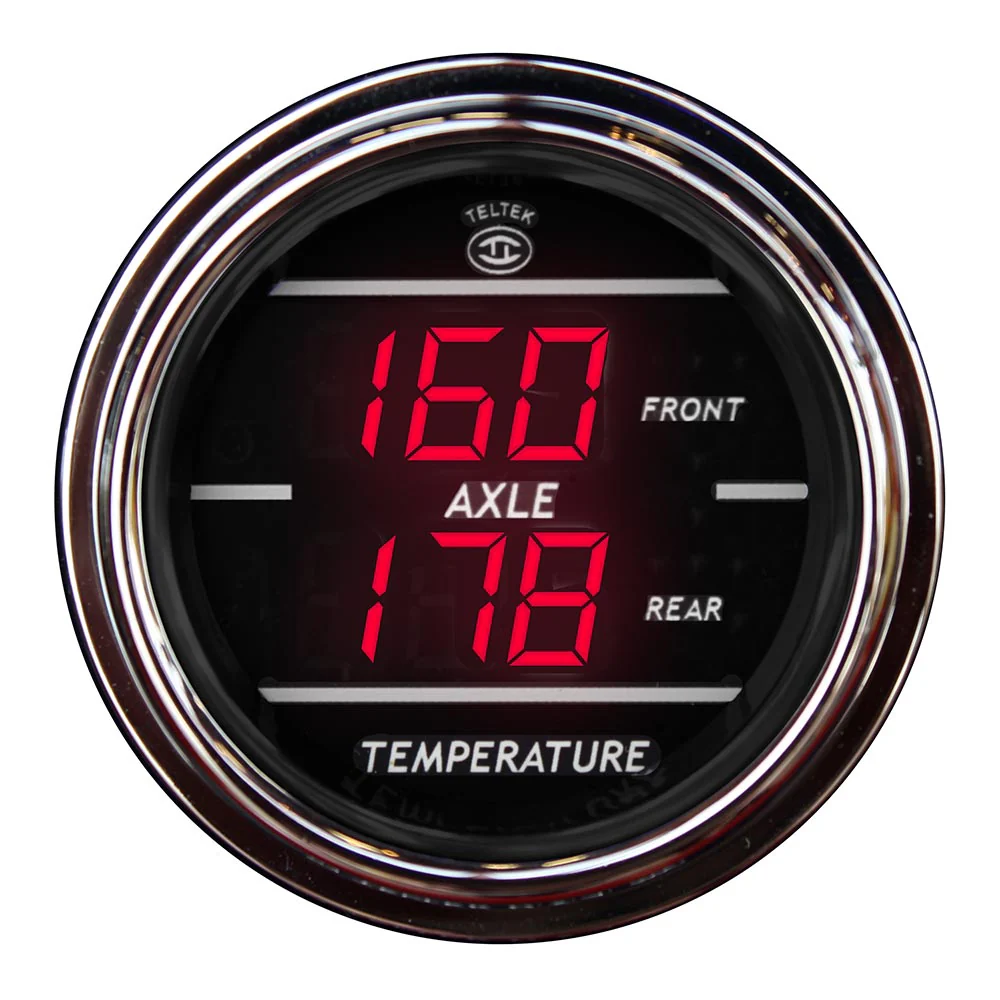 Dual Front and Rear Axle Temperature Gauge - Image 2