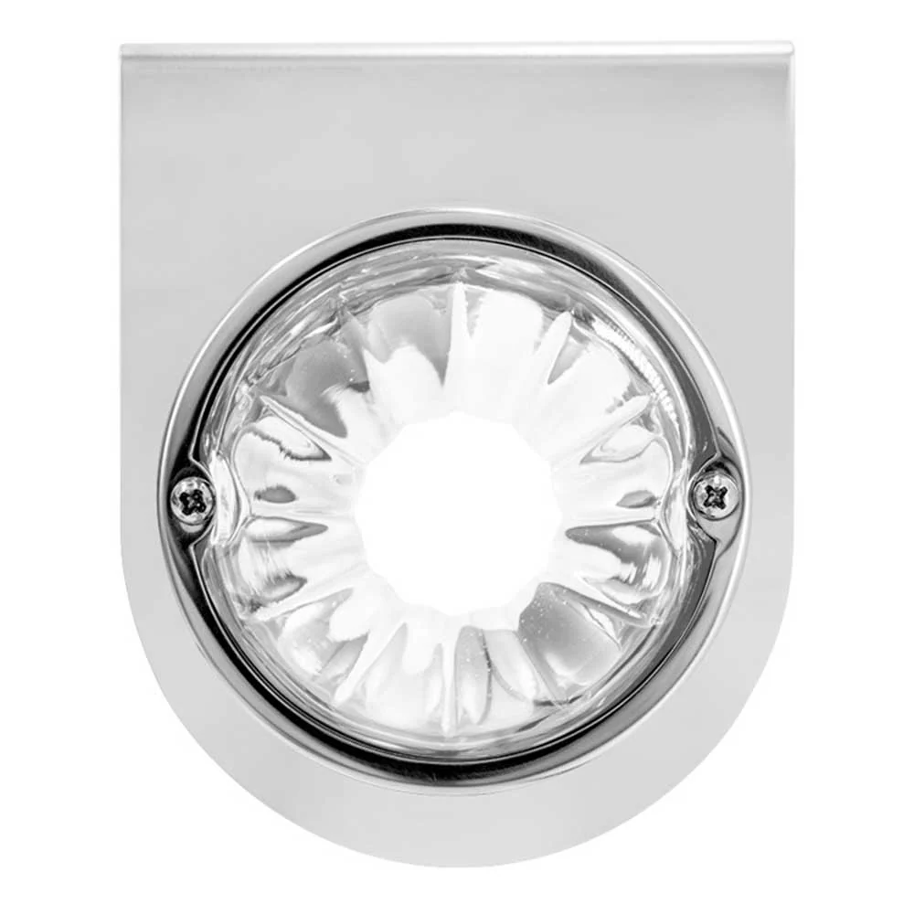 Dual Function Glass Watermelon Light with Stainless Steel Light Bracket and White LED Bulb - Image 2