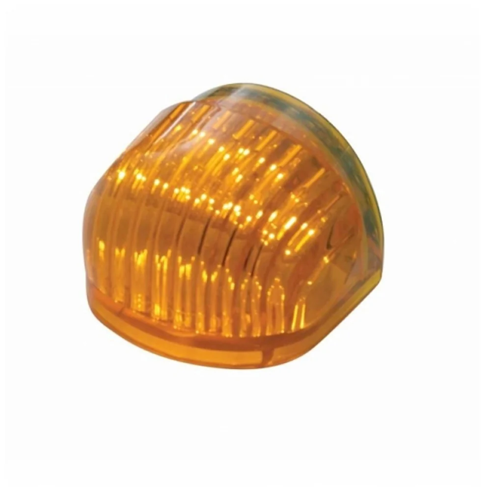 Dual Function Headlight Turn Signal Light - Amber LED/Amber Lens w/ 5 LED