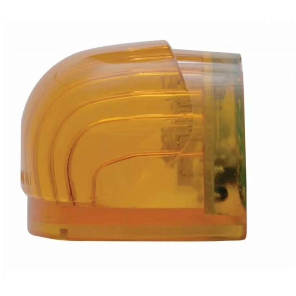 Dual Function Headlight Turn Signal Light - Amber LED/Amber Lens w/ 5 LED - Image 2