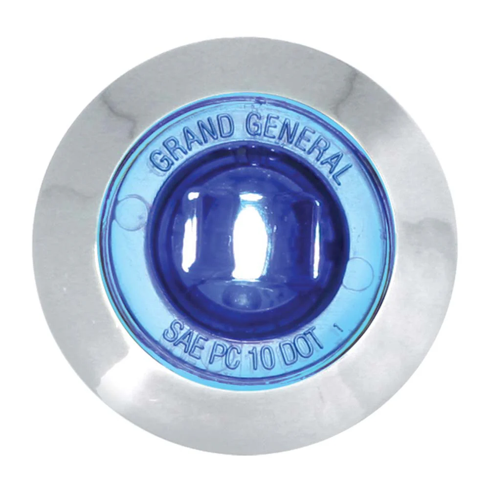 Dual function Blue Mini Push/Screw-In Light