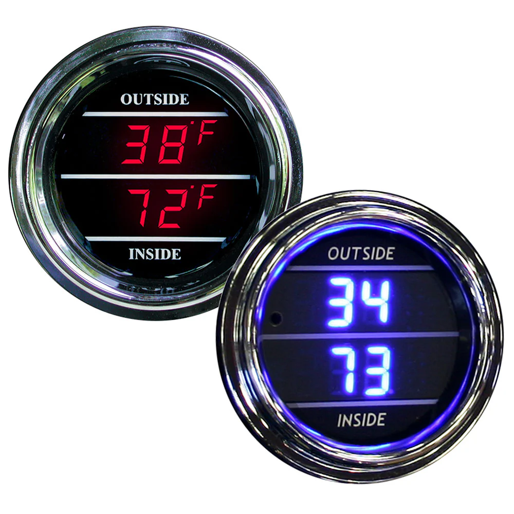 Dual Inside / Outside Air Temperature Gauge - Image 2